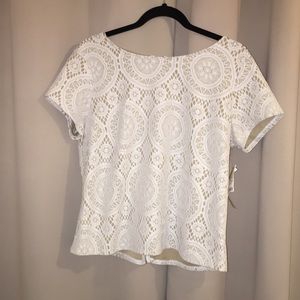 WHITE MESH SHIRT ⚪️